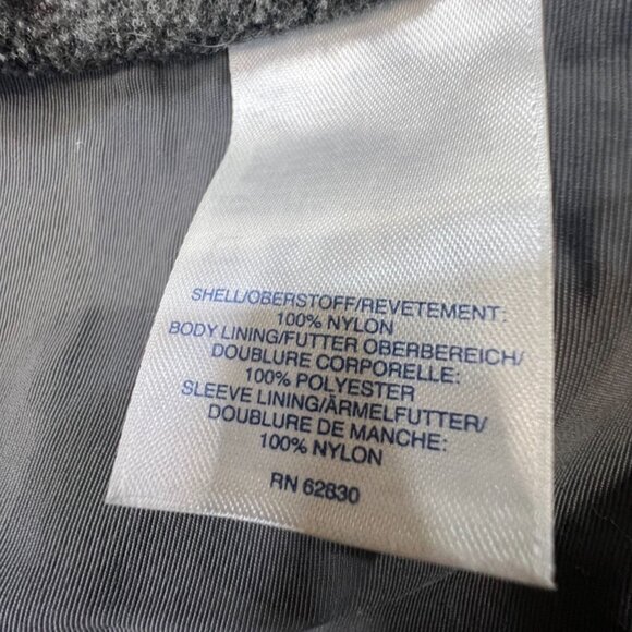 Lands End Outfitters Men's Fleece Lined Outrigger Jacket, Gray, Sz 2XL, Hooded - Picture 9 of 16